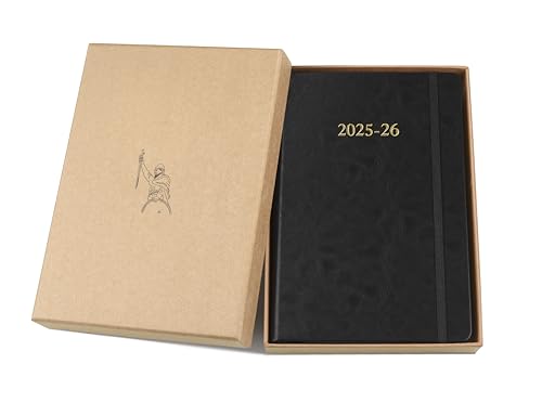 Wykeham's Executive 2025-26 Daily Journal Planner – Customization Available – Mid-Year Academic Diary (Black, 8.5"×5.5") - Image 6