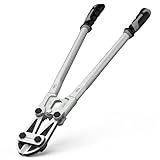OTLOOMTBT 24 In Heavy Duty Bolt Cutter - Industrial Chromium Molybdenum Steel Ergonomic Design, Effortless Cutting for Locks, Chains, Fences & Rebars | Long Lifespan for Construction, Locksmiths & DIY