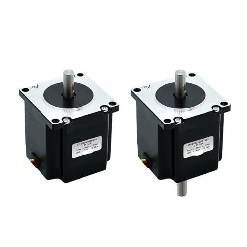 Moteur pas à pas Nema 23 double axe 6.35mm 1.2Nm 57HS56 pour routeur CNC