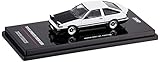 Inno Models 1/64 スプリンター トレノ AE86 ホワイト/ブラック 完成品 IN64-AE86T-WHB