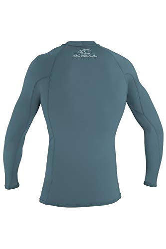 Image of O'Neill Men's Basic Skins Long Sleeve Rashguard, UPF 50+ Sun and Rash Protection for Surfing and All Outdoor Activities