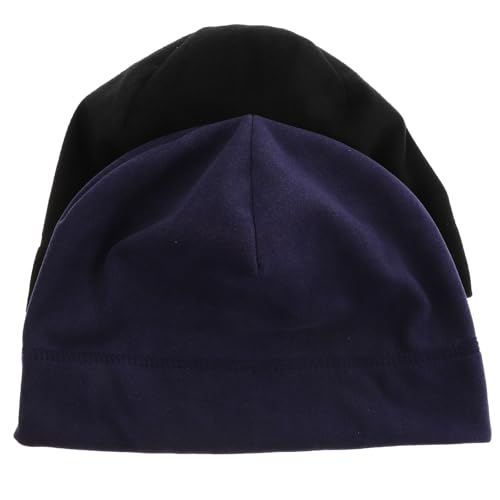 GATHINESS 2 Piezas Gorro de Esquí y Ciclismo para Mujer y Hombre, Cálido y Cortaviento de Poliéster, Diseño sin Visera Adecuado para Invierno y Deportes al Aire Libre
