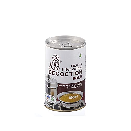 Pure & Sure Organic Coffee Decoction Bold Filter Coffee Decoction