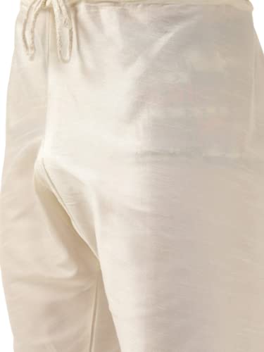 Image of SOJANYA (Since 1958, Men's Silk Blend Grey Kurta Pyjama & Silk Blend Jacket Combo
