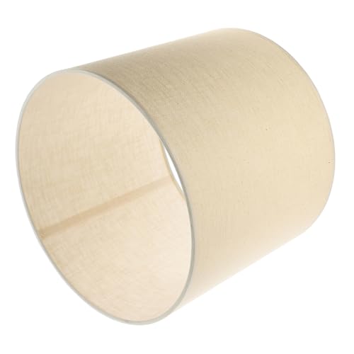 Levemolo Elegant Cross Lampshade Compact Light Cover for Bedside Lamps Vintage Fabric Light Shade