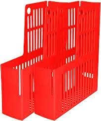 Omega Mag Rack - Pack of 2 Assorted Colour (Red) : Amazon.in: Office ...