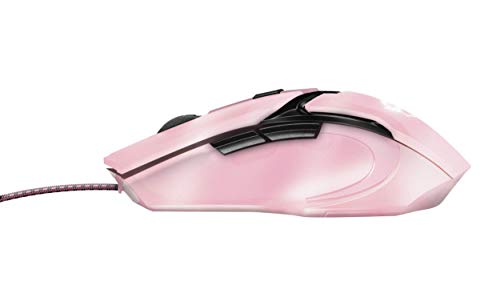Trust Gaming GXT 101P Spectra Mouse Gaming, Rosa