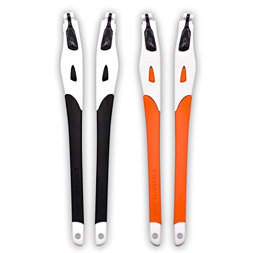 Pieds de cadre blanc et noir pour lunettes Oakleys Crosslink en caoutchouc