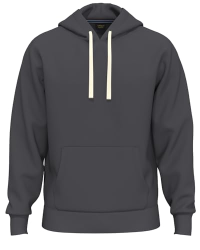 SoftSpun- Midweight Hoodies For Men Uk Pullover Hooded Sweatshirt | Ultra Soft Mens Hoodies Year-Round Tops Preshrunk Jumper Winter Warm Cotton Plain Burgandy Hoodie Men | Mens Fleece Lined Hoodie