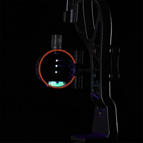 Improve Your Shootwith 3 Pin Fiber Optic Pins Bow Sight Easy Adjustment, Clear Aim - Image 9