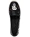 KARL LAGERFELD Women's Michaela Slip On Espadrille Sandal with Pins, Black, 9