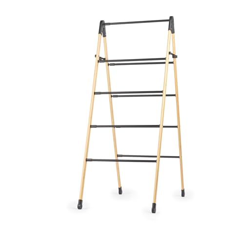 Beldray 4 Tier Ladder Clothes Airer Extendable 3.4-6.1 m