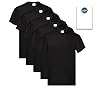 FRUIT OF THE LOOM Herren Original T. T-Shirt, Schwarz, M (5er Pack) #1