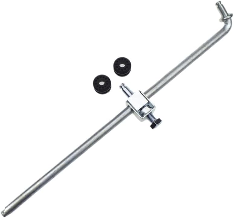 Transfer Case Shifter Control Linkage Rod And Bushings Kit 52105555AA Compatible With Ram 1500 2500 3500 3.7L 4.7L 3.9L 8.0L 2002 2003 2004 2005