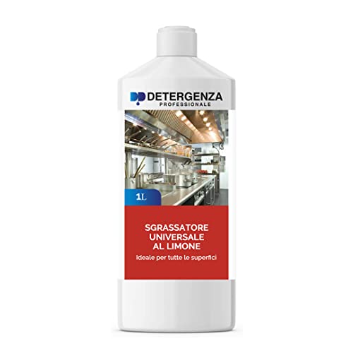 Desengrasador universal limón ultra concentrado - Universal desgraser limas - Limpiador profesional (5 unidades de 1 L) Cover