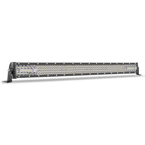 30 Inch LED Light Bar Niking Auto 230W Quad Row LED Driving Light Spot Flood Combo Beam Off Road LED Bumper Work Light Waterproof Fog Lamps for Trucks ATV UTV SUV Boat