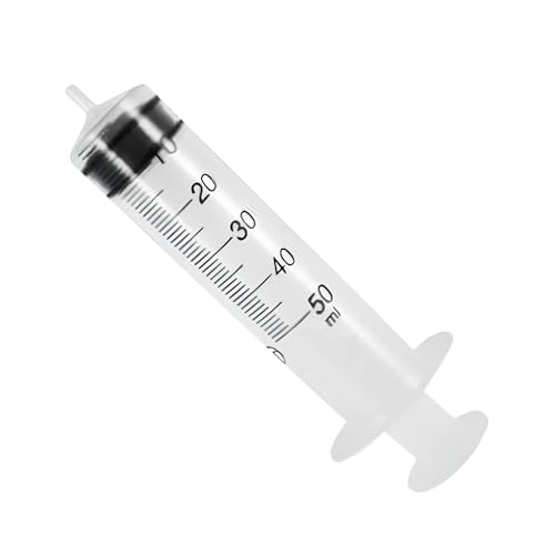Grande seringue 50ml sans aiguille idéale pour bricolage et jardinage