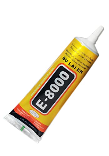 E-8000 Pegamentos multifuncionales adhesivos, pegamento estupendo adecuado para reparación de pantalla de teléfono, madera, joyería Cover