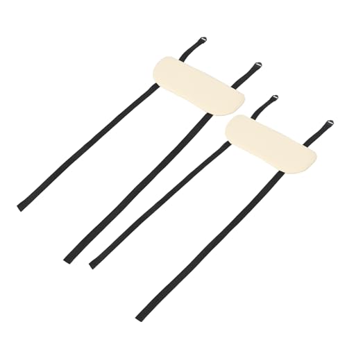 Repose-bras suspendus en mousse blanche pour table de massage pliable x2