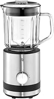 WMF Küchenminis Kompaktmixer, Mini Standmixer, 400 Watt, Standmixer klein, Glasbehälter 0,8 l, Pulsstufe, cromargan matt – Ansicht 1