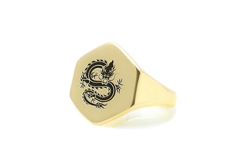 Bague dragon chinois en or jaune pour sublimer votre style quotidien
