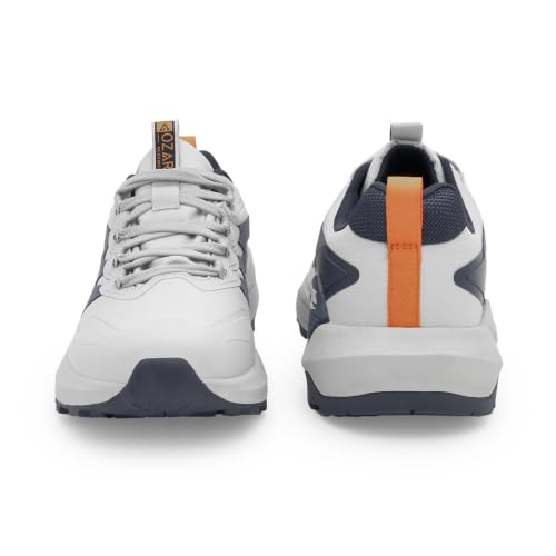 Image of Ozark Green and Black Trail Running Shoes for Men | Low-Cut Outdoor