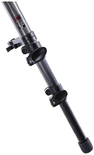 Manfrotto Mvh500Ah,755Cx3 Lightweight Fluid Video System With Carbon Fiber Legs (Black) #TOP1