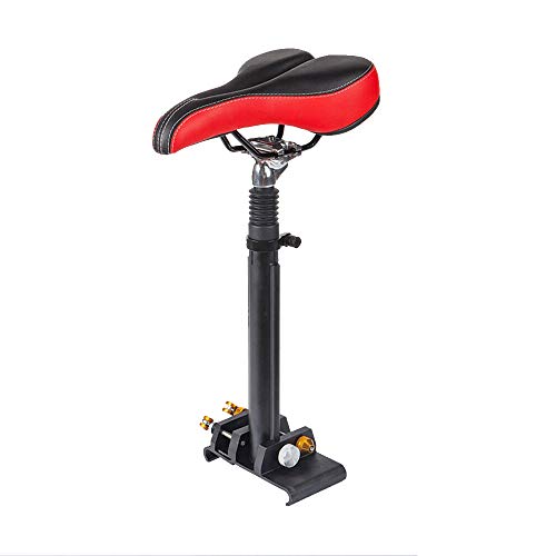Electric Scooter Seat Saddle Set Replacement Compatible with M365/1S/PRO/PRO2/LITE/ES1/ES2 Pedal Width 140-152mm Retractable Seat Without Punching