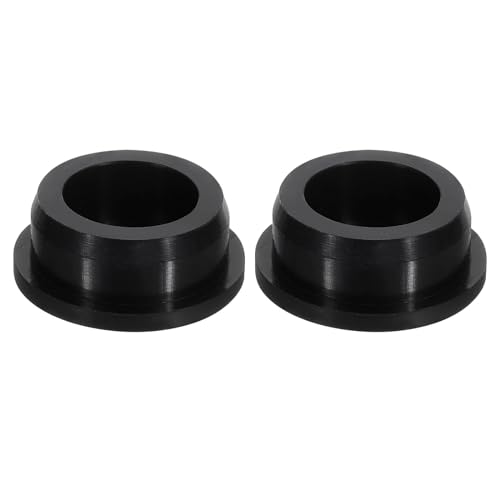 Image of uxcell 2 Pcs Black Plug Holes, Waterproof Rubber Button Plug for 34mm / 1.34 inch Hole