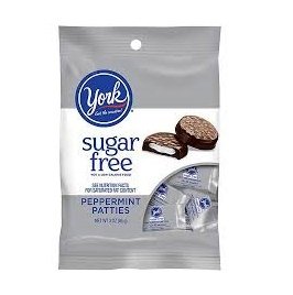 York Peppermint Patties, Sugar Free, 3-ounce Packages (Pack of 3)