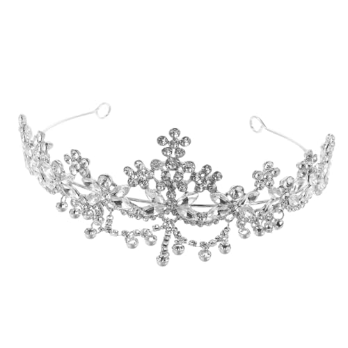 Corona de boda y tiara plateada para lucir como una reina en tu gran día