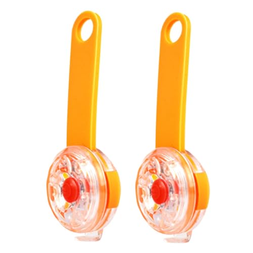 POPETPOP 2Pcs Luminous Dog Pendant USB Rechargeable Lighted Pet Neck Decor for Night Safety Compact Removable Pet Hanging Pendant to Prevent Loss Enhance Visibility Outdoors