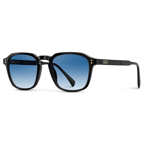 Image of WearMe Pro Francis Men's Polarized Sunglasses, Square Frame, Wide Fit UV400