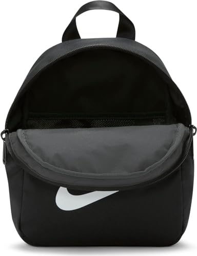 NIKE CW9301-010 W NSW FUTURA 365 MINI BKPK Gym Bag Women's BLACK/BLACK/WHITE Size 1SIZE - Image 4