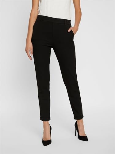 VERO MODA Damen Hose 10225280 Black1 S-30