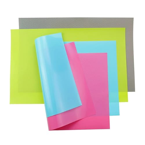 Sets de table imperméables en silicone gris tapis de tiroir réutilisable antidérapant - 4