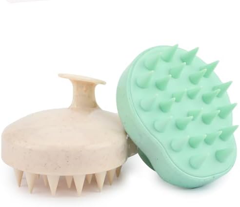 Scalp Massager, 2 Pieces Scalp Massage Hair Shampoo Brush for Pee...
