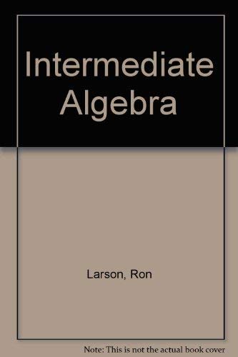 Intermediate Algebra