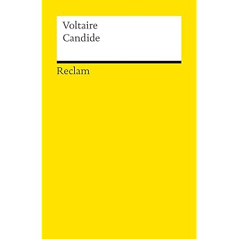 Candide oder der Optimismus Voltaire   franz sische Literatur in deutscher  bersetzung   14576 Reclams Universal-Bibliothek