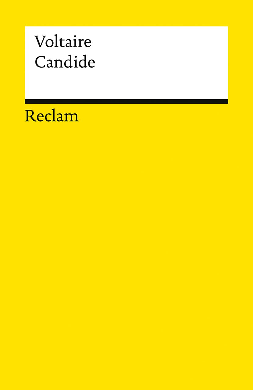 Candide oder der Optimismus: Voltaire - französische Literatur in deutscher Übersetzung - 14576