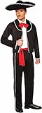 Forum Novelties Men's Mariachi Dancer Costume, Black, Standard