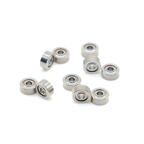 Lot roulements miniatures MR72ZZ 2 x 7 x 3 mm ABEC-7 métal pour micro-moteur