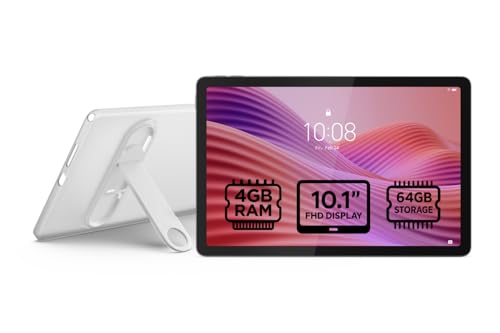 Lenovo Tab with Clear Case 10.1 WUXGA (1920x1200) MediaTek Helio G85 Octa-core 4GB RAM 64GB Storage Android 14 - ZAEH0069AE