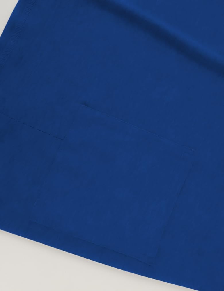 Poetsky Womens Tunic Tops for Leggings with Pockets Vneck 3/4 Length Sleeve Shirt Casual Long T-Shirts S-3XL - Image 4