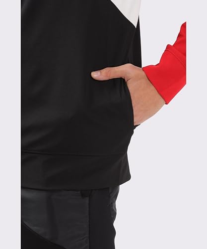 Image of Men's Active Sports Jacket - Lightweight, Windcheater, Winter Wear, Polyester, Regular Fit, Dri-Fit, Long Sleeves, Zipper Closure - Perfect for Gym, Running & Travel.