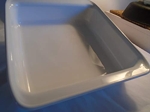 Vintage Corning Ware - Cornflower / Corn Flower - 8 X 8 X 2 Square Baking Dish - P-322 #TOP4