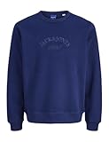 Jack&Jones Originals - Sudadera de manga larga con cuello redondo para adulto
