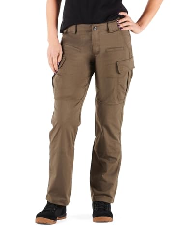 5.11 Tactical Women's Stryke Pants, Regular Fit, Gusseted, 12 Pockets, Style 64386, Tundra, Women's 8 Regular