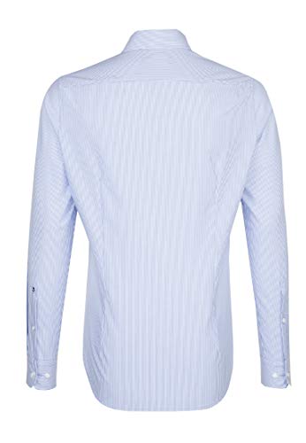 Seidensticker Slim Langarm mit Kent Kragen