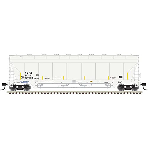 Atlas O Scale 40' Airslide Covered Hopper (2-Rail) Con Agra #45752